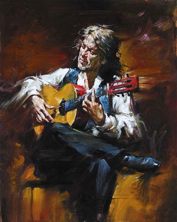 musician oil painting hand painted painting oil painting on canvas oil painting for home decor wall decor