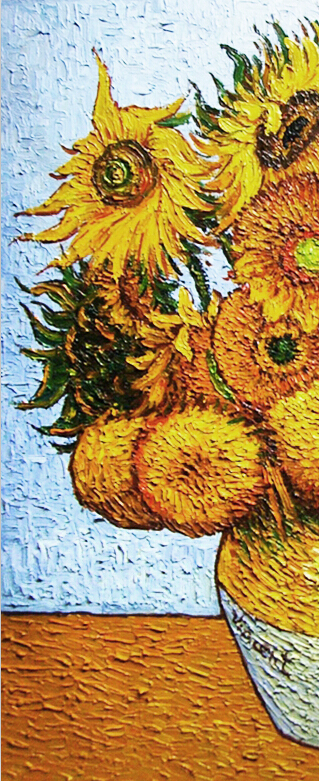 sunflower oil painting hand-painted group oil painting wall art oil painting on canvas