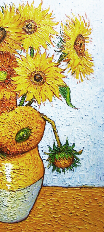 sunflower oil painting hand-painted group oil painting wall art oil painting on canvas