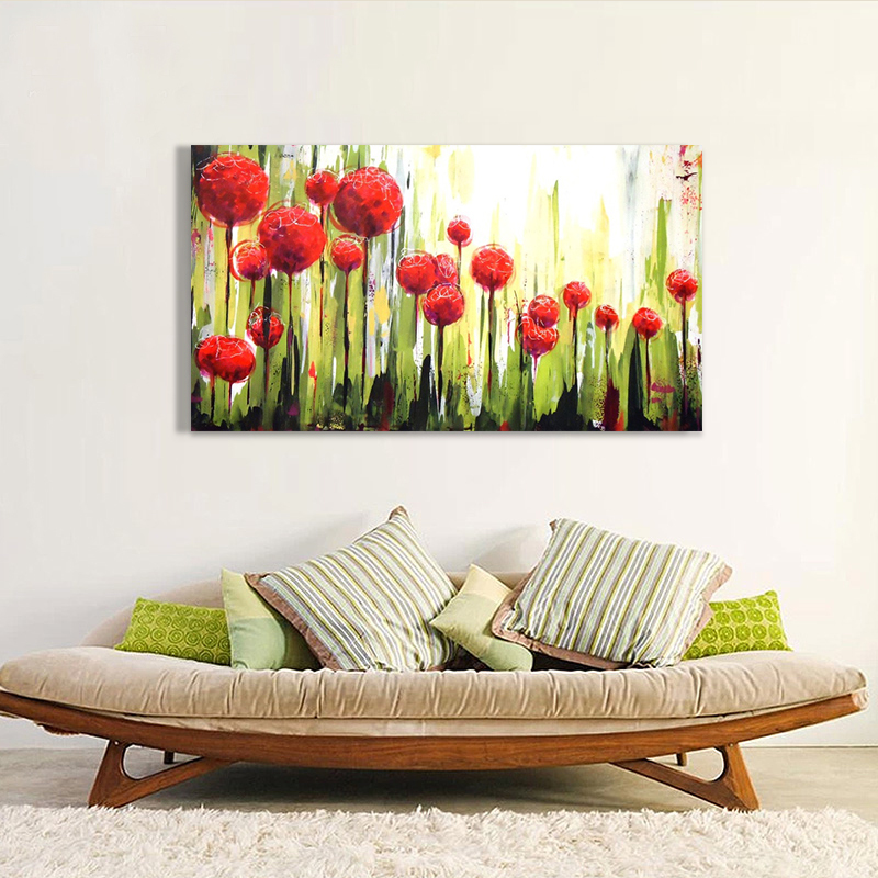 whole flowers oil painting hand painted painting oil painting on canvas home decorative art picture