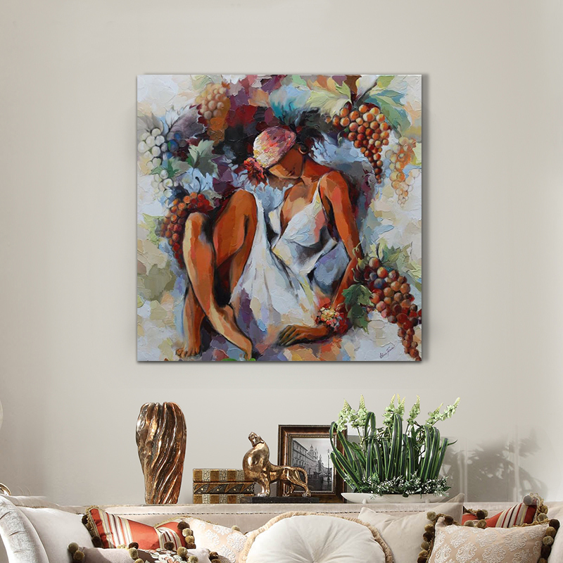 whole women oil painting hand painted painting oil on canvas home decoration home decor on canvas