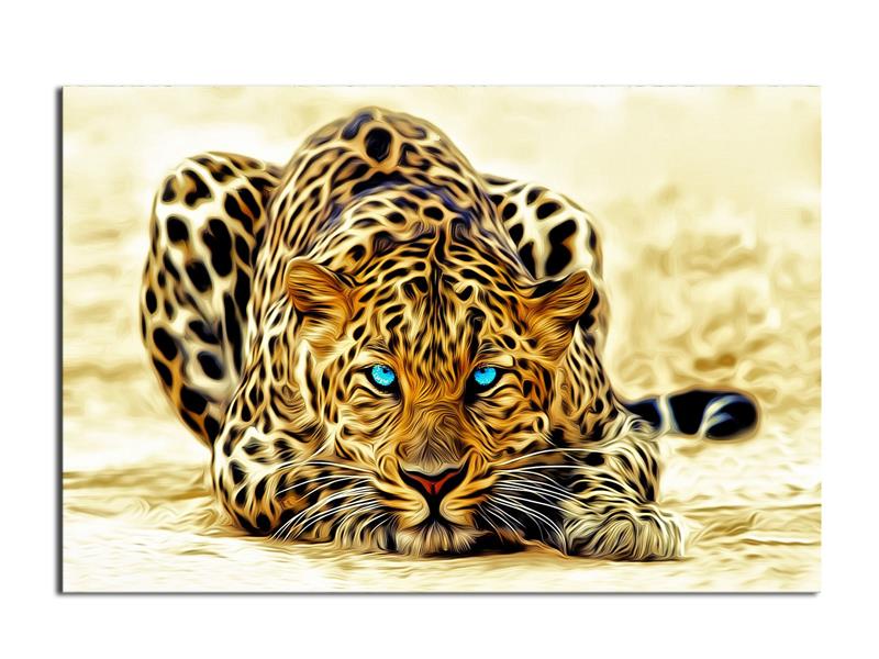 1 piece picture sell abstract leopard modern home wall decor painting canvas art hd print painting for living room