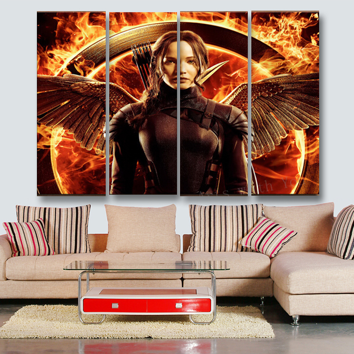 1 piece picture sell beautiful girl with wings modern home wall decor painting canvas art hd print painting for living room