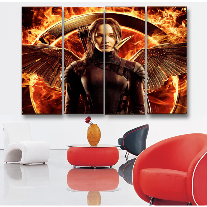 1 piece picture sell beautiful girl with wings modern home wall decor painting canvas art hd print painting for living room