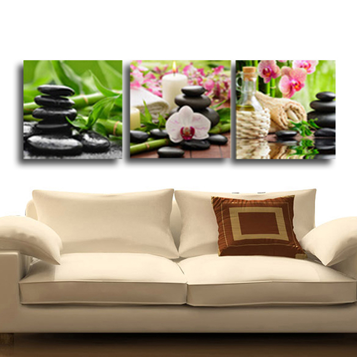 2015 new sell 3 piece canvas wall art modern nature seeds wall painting flower home art picture paint on canvas prints decor