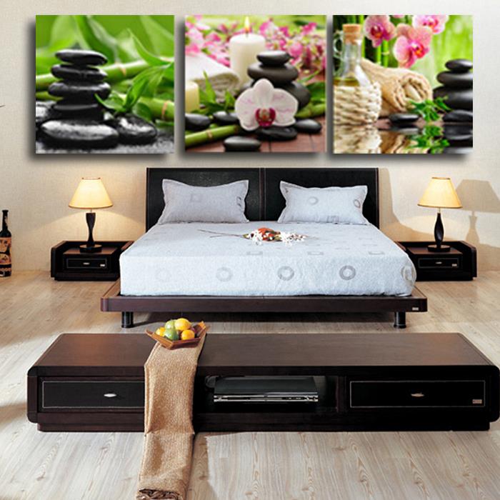 2015 new sell 3 piece canvas wall art modern nature seeds wall painting flower home art picture paint on canvas prints decor