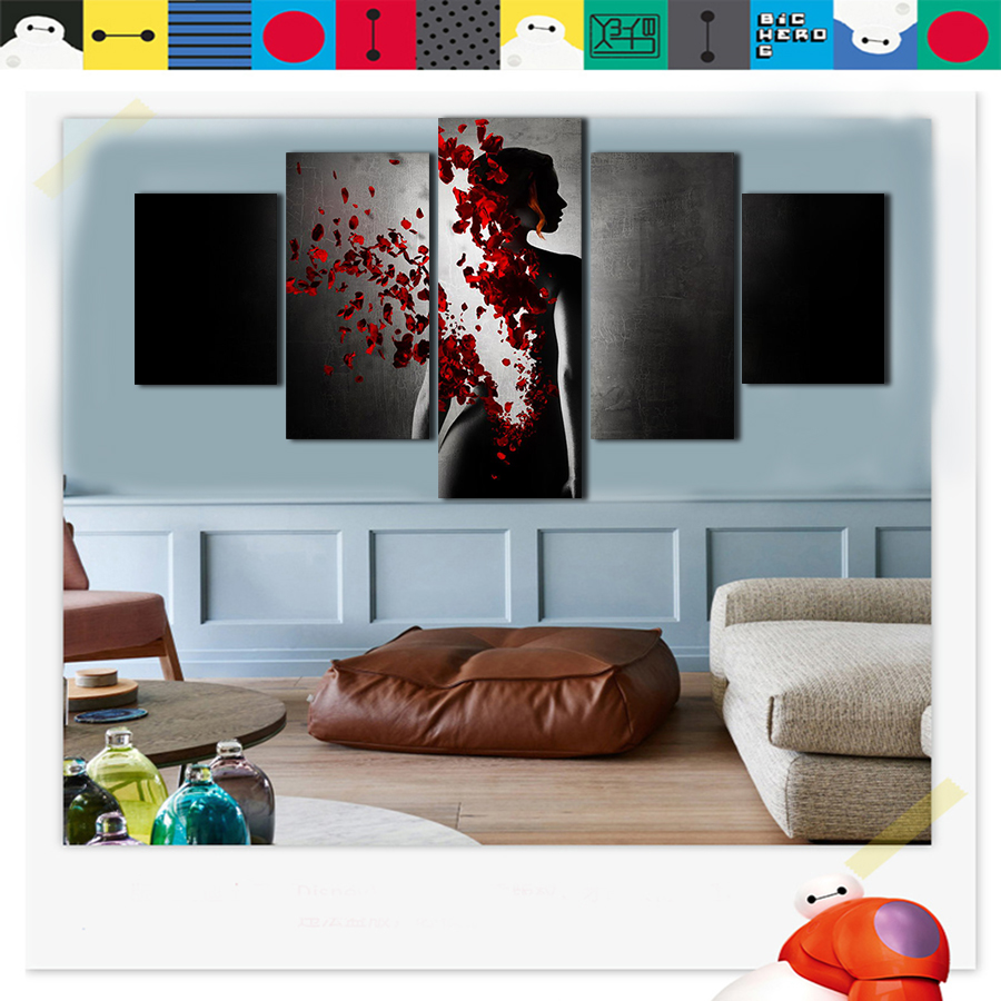 2016 wish framed 5 piece ten thriller modern home wall decor canvas picture art hd print painting on canvas artworks