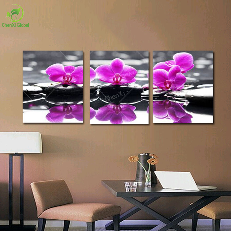 2015 abstract new oil painting picture canvas painting beautiful flower home decoration for living room printing on canvas