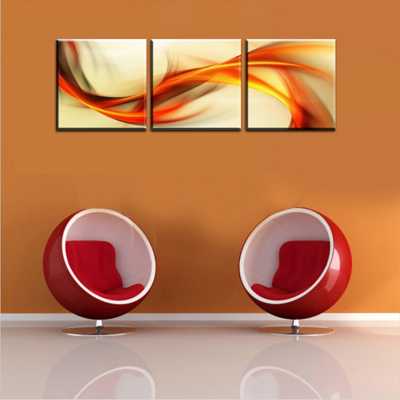 2015 new 3 piece wall art big size 50cm*50cm home decor modern picture set on canvas painting printed art picture