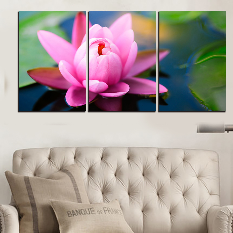 3 pcs wall art abstract flower modern hd picture home decoration living room canvas print painting picture canvas picture