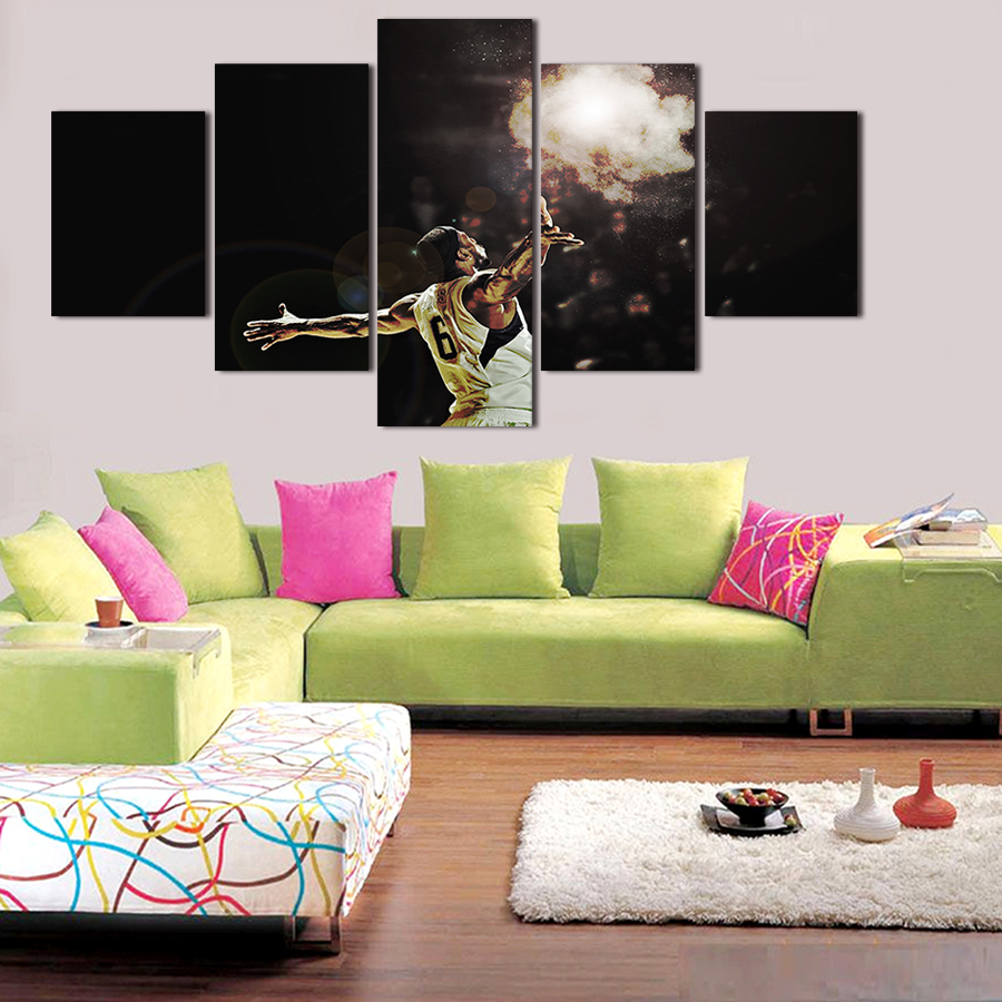 5 panels artwork canvas painting wall art canvas paintings for living room wall cuadros decoracion canvas prints painting