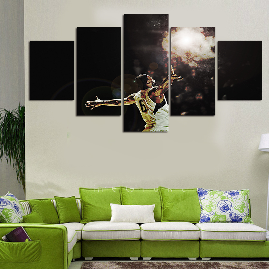 5 panels artwork canvas painting wall art canvas paintings for living room wall cuadros decoracion canvas prints painting