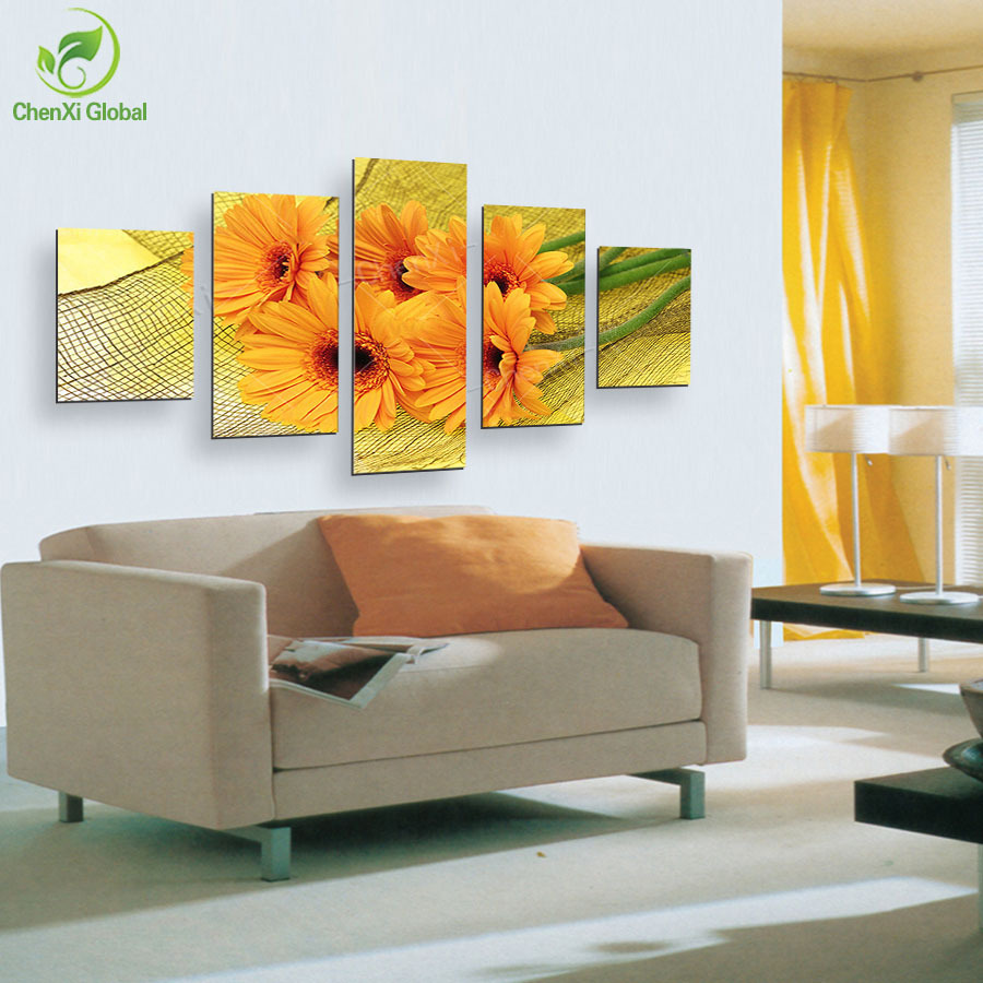 modern prints beautiful flower painting pictures cuadros decoracion painting for living room canvas home decor unframed wedding