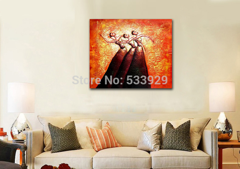 abstract figure hand painted oil painting on canvas tds-cx209---60x80cm