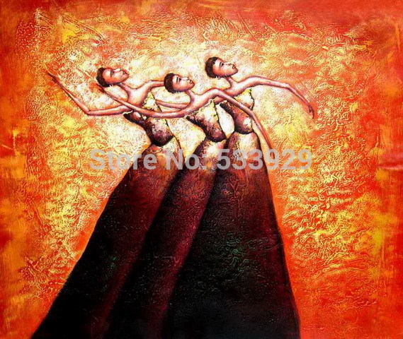 abstract figure hand painted oil painting on canvas tds-cx209---60x80cm