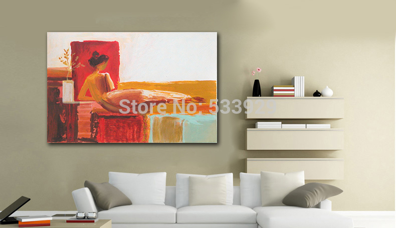 abstract figure hand painted oil painting on canvas tds-cx221---60x90cm