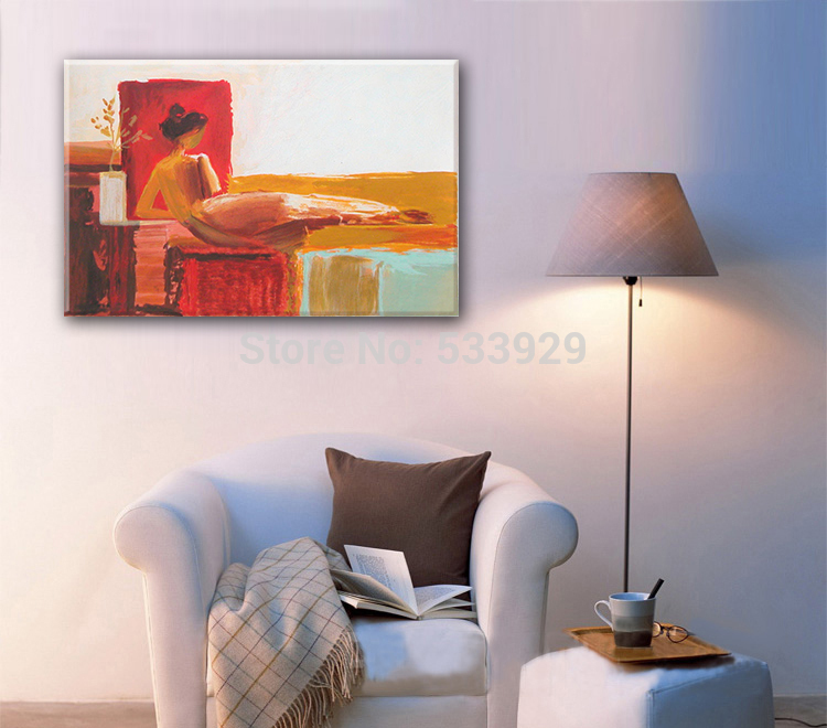 abstract figure hand painted oil painting on canvas tds-cx221---60x90cm