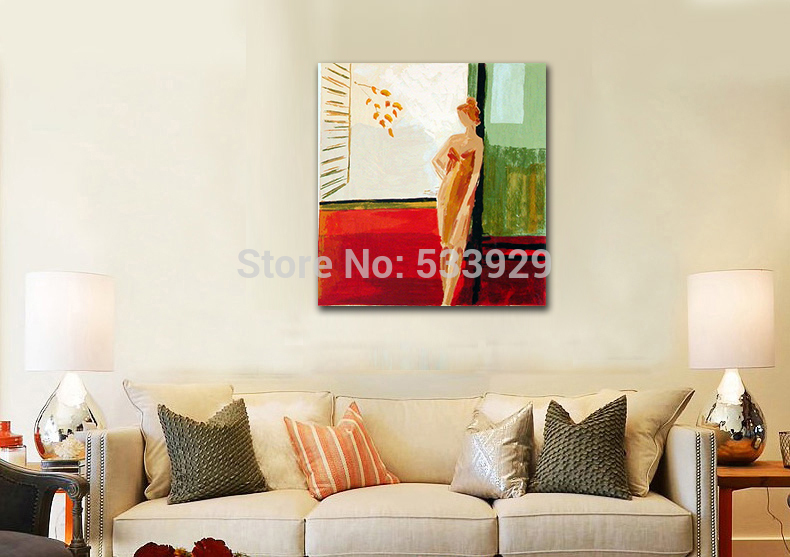 abstract figure hand painted oil painting on canvas tds-cx222---60x60cm