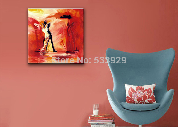 abstract figure hand painted oil painting on canvas tds-cx228---60x60cm