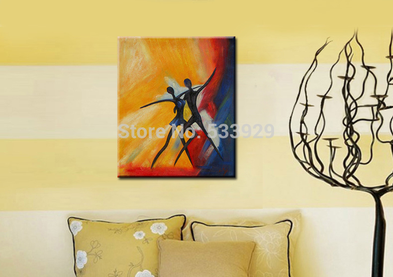 abstract figure hand painted oil painting on canvas tds-cx286---50x60cm