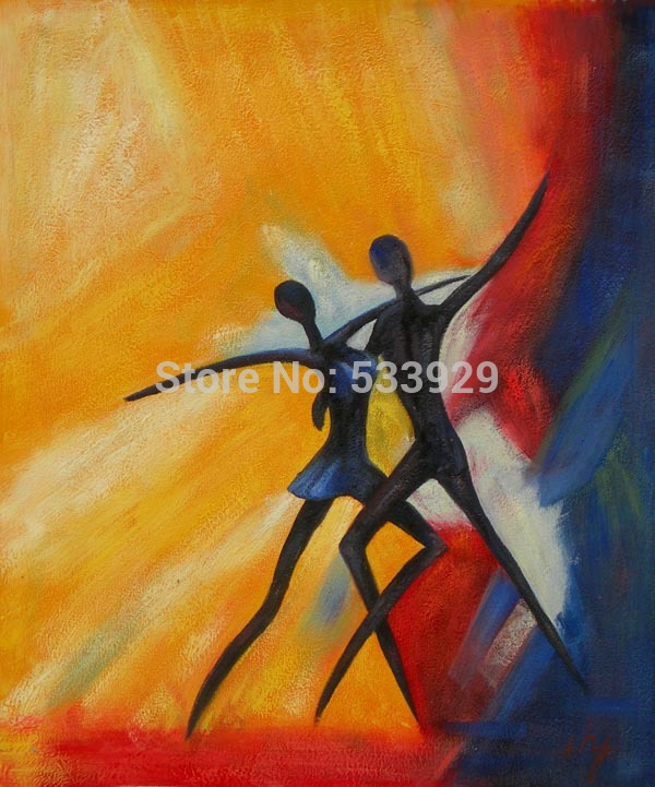 abstract figure hand painted oil painting on canvas tds-cx286---50x60cm