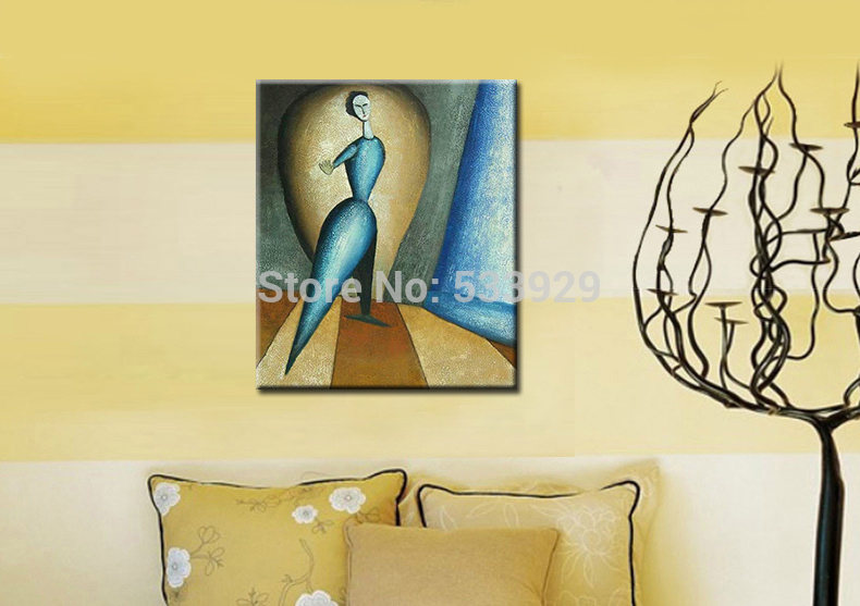 abstract figure hand painted oil painting on canvas tds-cx291---50x60cm