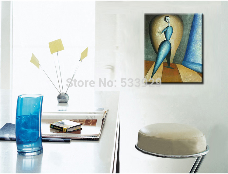 abstract figure hand painted oil painting on canvas tds-cx291---50x60cm