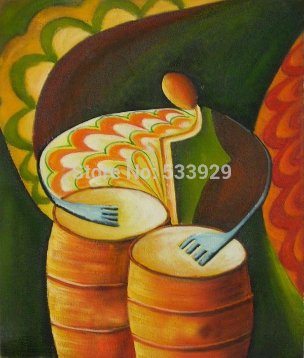 abstract figure hand painted oil painting on canvas tds-cx303---50x60cm