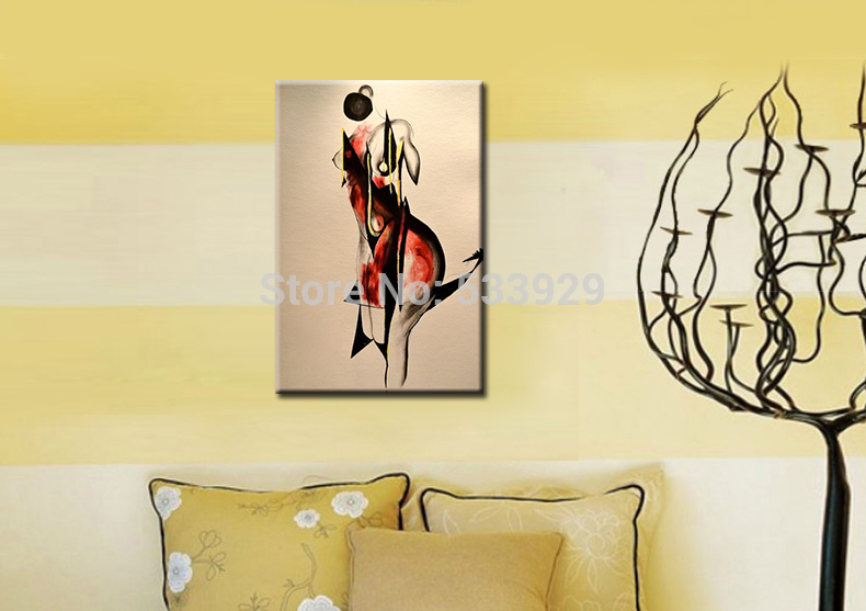 abstract figure hand painted oil painting on canvas tds-cx322---60x90cm