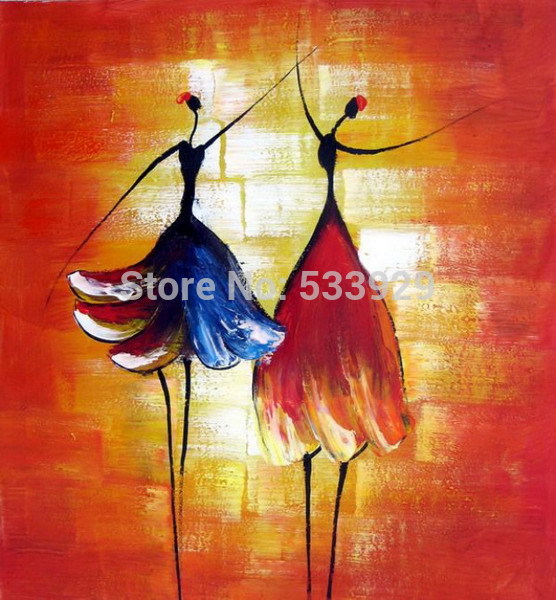 abstract figure hand painted oil painting on canvas tds-cx328---60x60cm