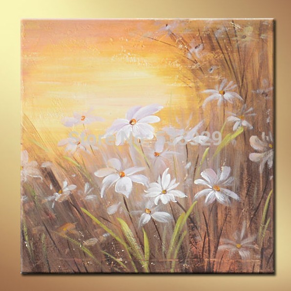 abstract flower hand painted oil painting on canvas tds-cx171---60x60cm