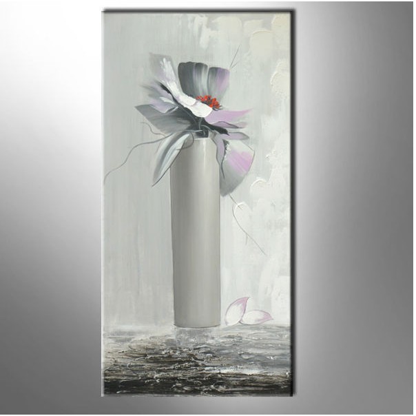 abstract flower hand painted oil painting on canvas tds-cx176---40x80cm