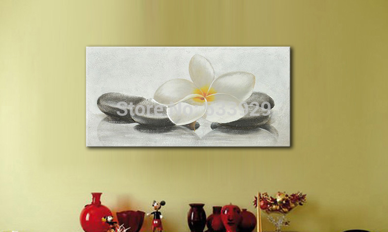 abstract flower hand painted oil painting on canvas tds-cx177---40x100cm