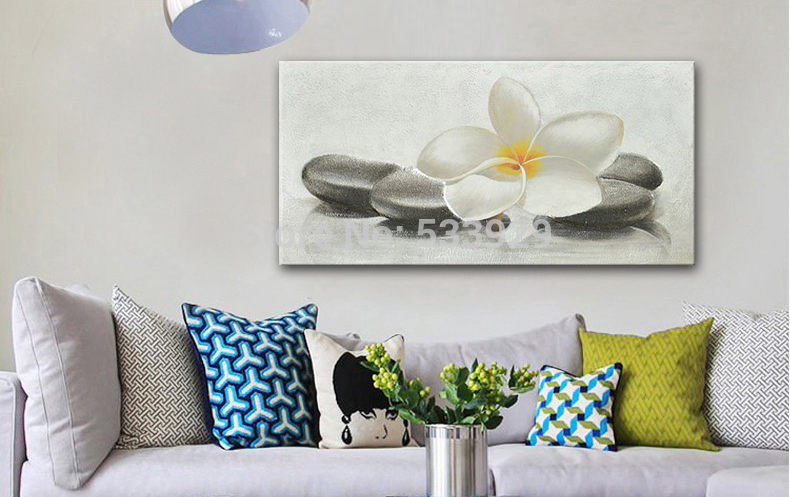 abstract flower hand painted oil painting on canvas tds-cx177---40x100cm