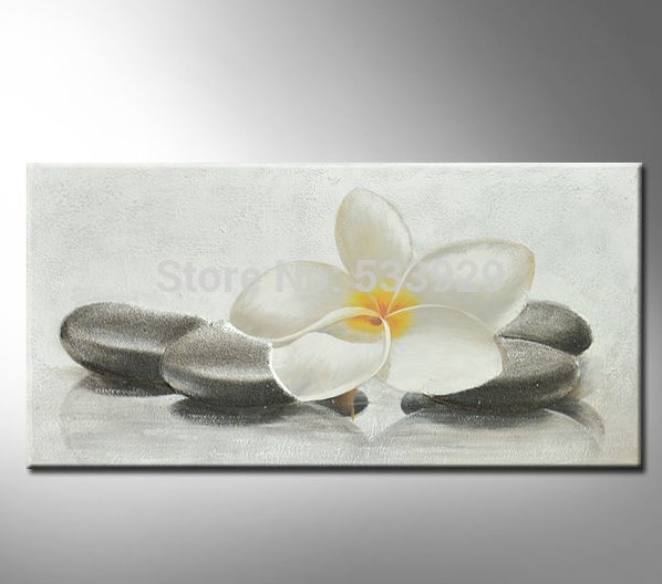 abstract flower hand painted oil painting on canvas tds-cx177---40x100cm