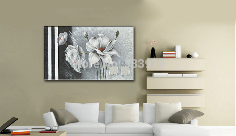 abstract flower hand painted oil painting on canvas tds-cx184---60x120cm