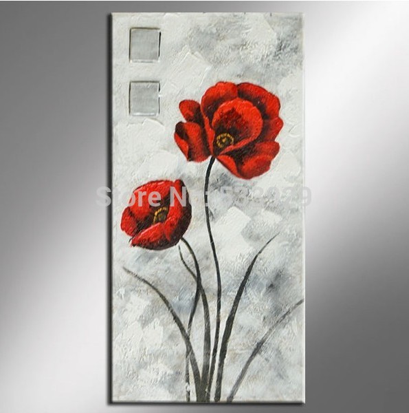 abstract flower hand painted oil painting on canvas tds-cx186---60x120cm