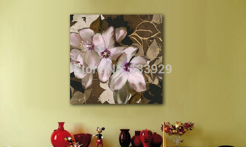 abstract flower hand painted oil painting on canvas tds-cx234---60x60cm