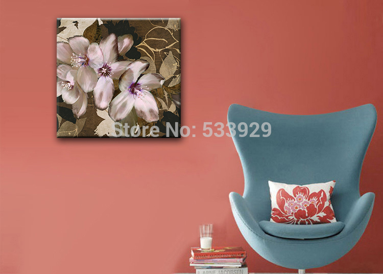 abstract flower hand painted oil painting on canvas tds-cx234---60x60cm