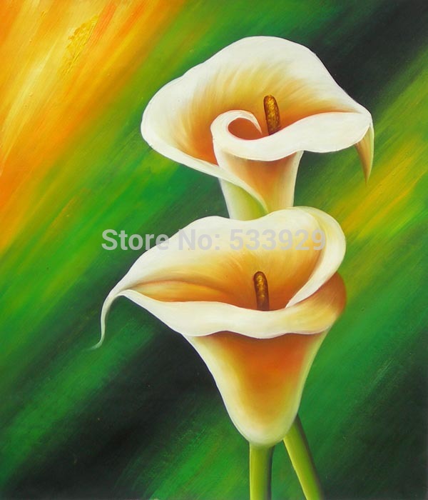 abstract flower hand painted oil painting on canvas tds-cx274---50x60cm