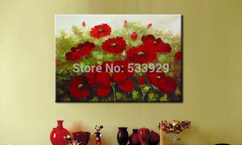 abstract flower hand painted oil painting on canvas tds-cx347---60x90cm