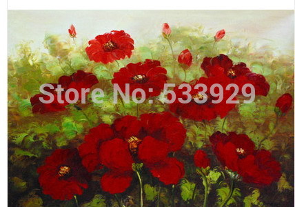 abstract flower hand painted oil painting on canvas tds-cx347---60x90cm