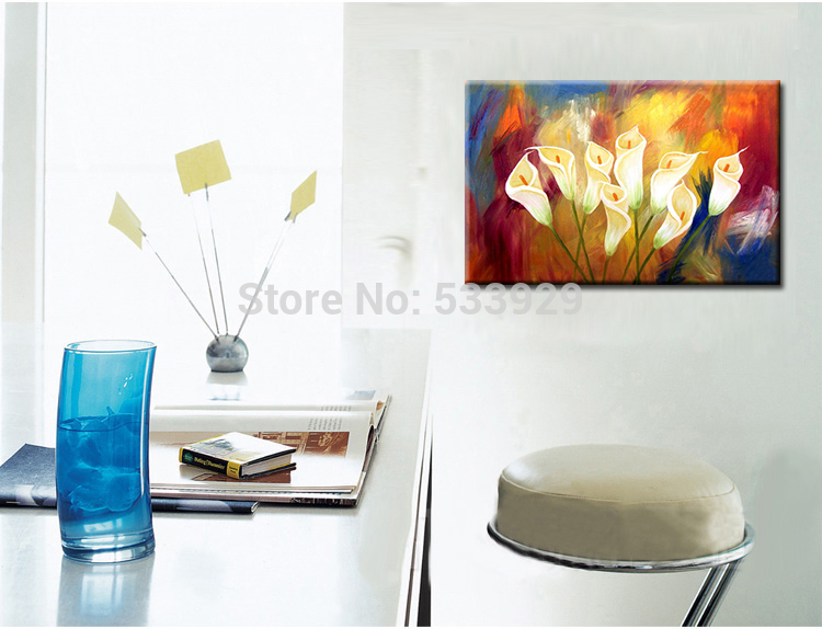 abstract flower hand painted oil painting on canvas tds-cx348---60x120cm