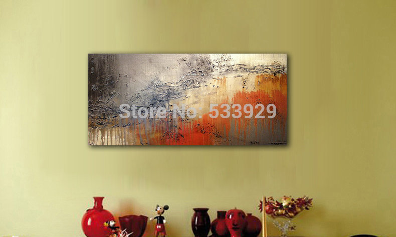 abstract hand painted oil painting on canvas tds-cx239---40x120cm