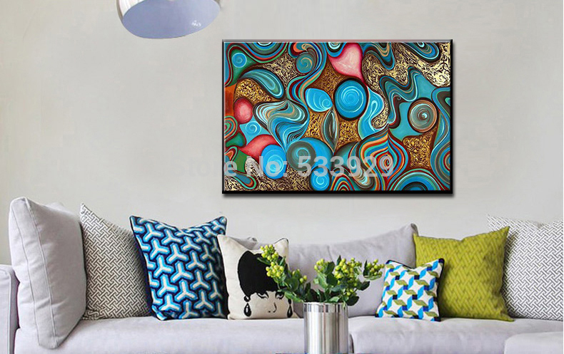 abstract hand painted oil painting on canvas tds-cx317---60x90cm