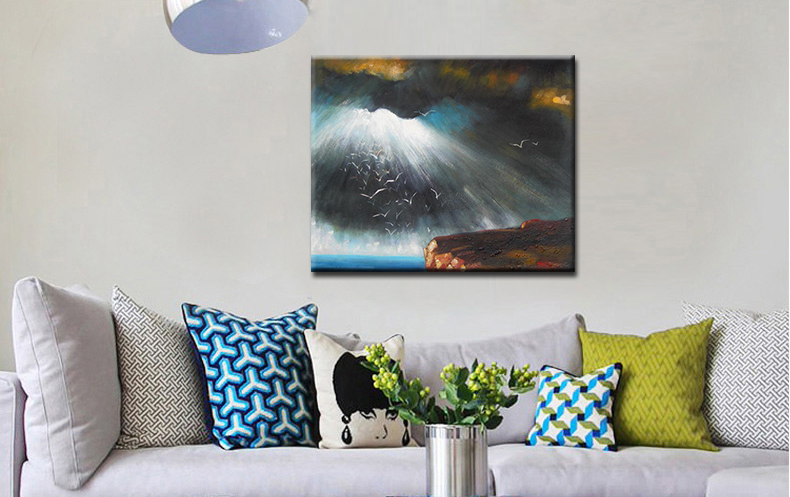 abstract landscape hand painted oil painting on canvas tds-cx262 wall art picture home decorative art picture