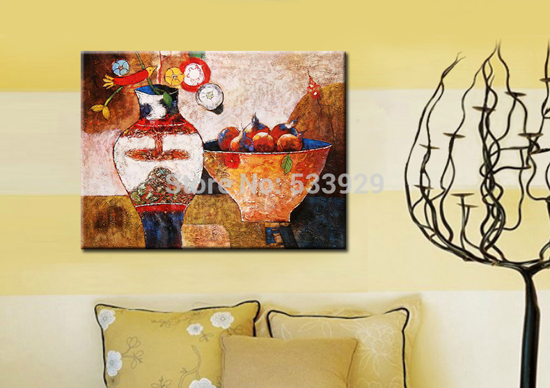 abstract still life hand painted oil painting on canvas tds-cx332---60x90cm