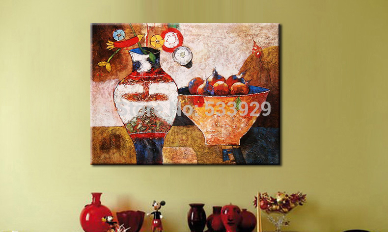 abstract still life hand painted oil painting on canvas tds-cx332---60x90cm