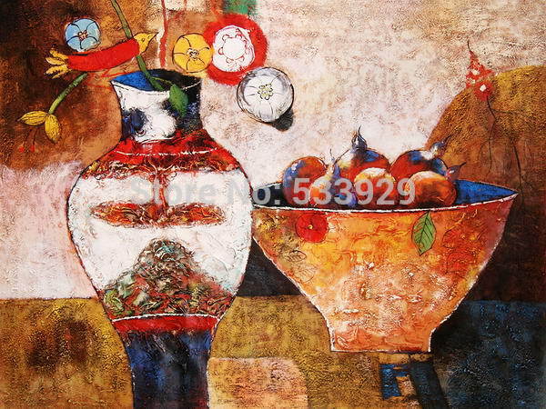 abstract still life hand painted oil painting on canvas tds-cx332---60x90cm