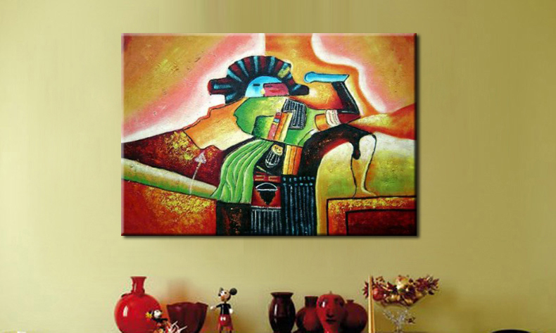 discount abstract figure hand painted oil painting on canvas painting canvas wall art picture